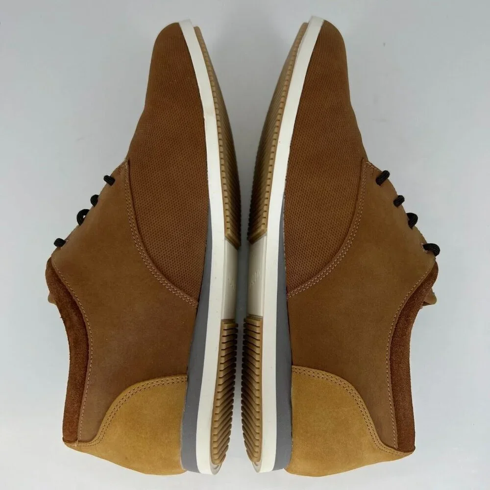 Aldo Mens 1087527 Brown Karson Cognac Oxford Lace Up Size 7.5 Dress Shoes